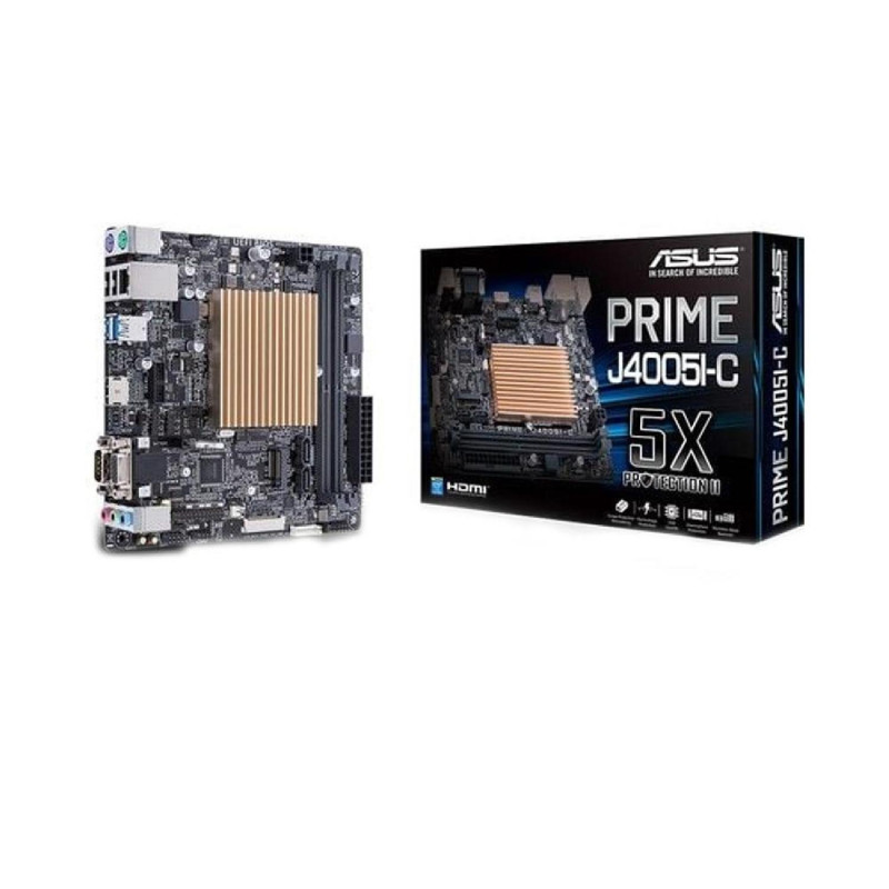 ASUS PRIME J4005I-C Celeron İşlemcili Intel DDR4 2400MHz M.2 Mini-ITX Anakart