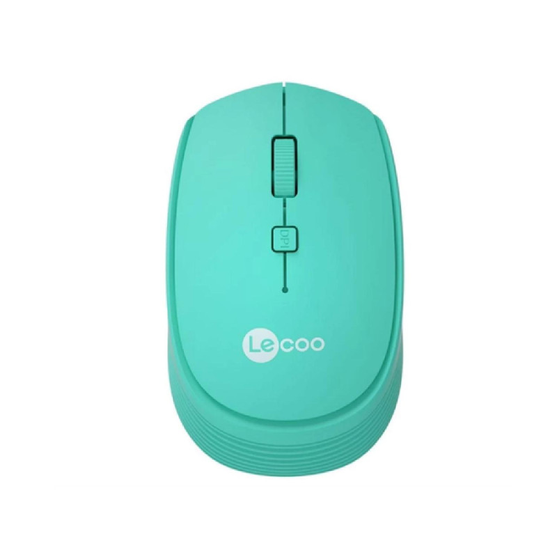 Lecoo WS202 Kablosuz 1200DPI 4 Tuşlu Optik Mouse Turkuaz