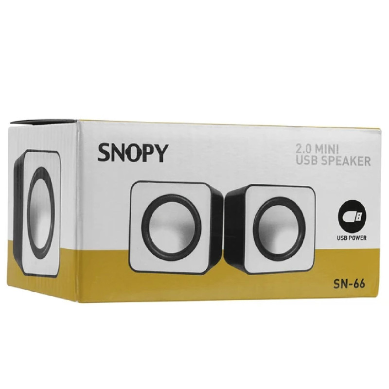 SNOPY SN-66 1+1 SİYAH USB HOPARLÖR