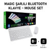 STEEP SOLID BLUETOOTH KLAVYE MOUSE SET (BEYAZ)	