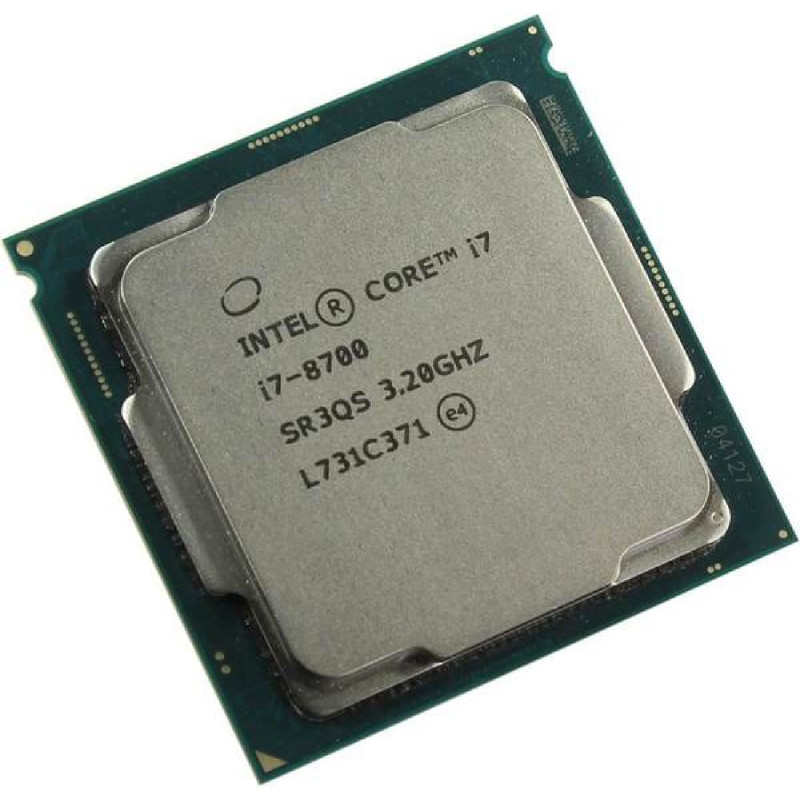 Intel Core i7 8700 Soket 1151 - 8. Nesil 3.2GHz 12MB Önbellek 14nm İşlemci
