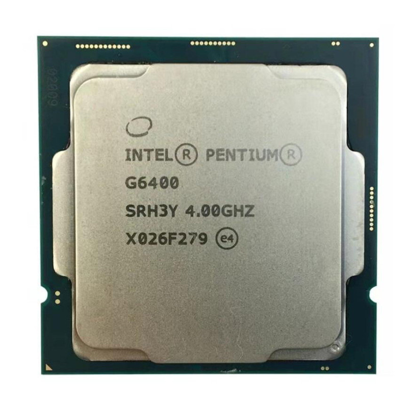 INTEL PENTIUM GOLD G6400 4.0GHZ 4MB SOKET 1200 10.NESIL ISLEMCI - TESTLI