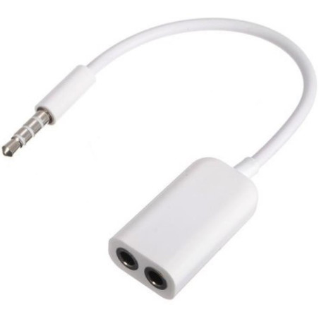 TELEFON LAPTOP PC 3.5MM KULAKLIK ÇOKLAYICI ÇEVİRİCİ DÖNÜŞTÜRÜCÜ
