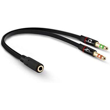 POWERMASTER PM-1444 KULAKLIK MIKROFON AYIRICI - 3.5MM JACK COKLAYICI
