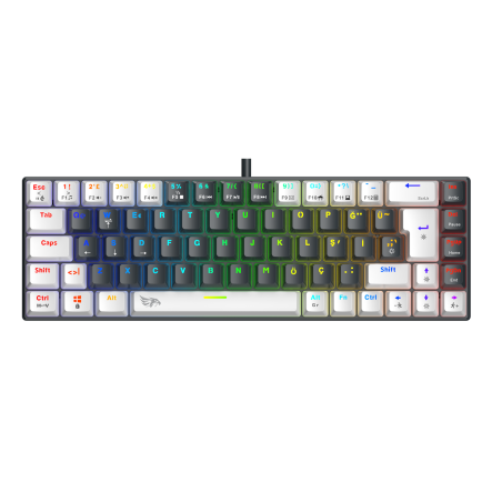 GAMEAGLE STRIKE COMPACT MK-69X1BAR RED SWITCH MEKANIK OYUNCU KLAVYESI