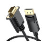  ALFATECH AT-DPVGA01 DisplayPort to VGA Kablo – 1,8 Metre