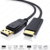 ALFATECH AT-DPHD01 DisplayPort to HDMI Kablo – 1,8 Metre