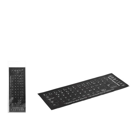 HADRON HDX8256 Klavye Sticker Tuş Takımı Türkçe Q Siyah