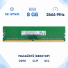 SK Hynix 8 GB DDR4 2666 MHz CL19 ECC Masaüstü Ram