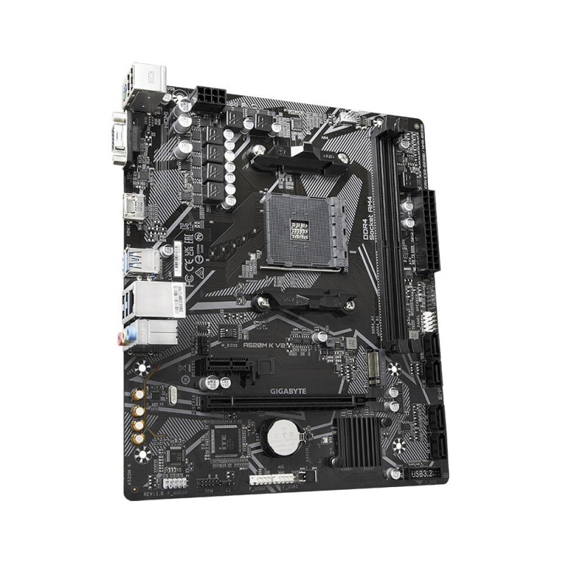 Gigabyte A520M K V2 5100mhz(OC) M.2 AM4 mATX Anakart