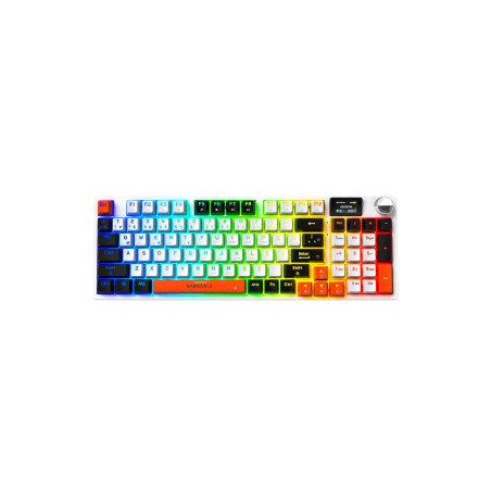 Gameagle Vision Prime Rgb Kablosuz 3 Mod LCD Ekran TR Layout Mekanik Oyuncu Klavyesi Mix V1