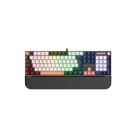 Gameagle Apex Elite Rainbow 11Mod Aydınlatma Kablolu TR DoubleShot Full Anti-Ghosting Mekanik Oyuncu Klavyesi
