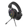 Gameagle Auralis 7.1 RGB Kablolu Mikrofonlu Profesyonel Oyuncu Kulaklığı Siyah