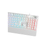 GAMEAGLE FROST BLADE RGB BEYAZ OYUNCU KLAVYESI - MEMBRAN BILEK DESTEKLI