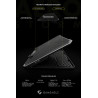 Gameagle Aero Storm V15 RGB 15 Fanlı 10 RGB Modlu 9-17.3'' Notebook Soğutucu Stand Laptop Soğutucu