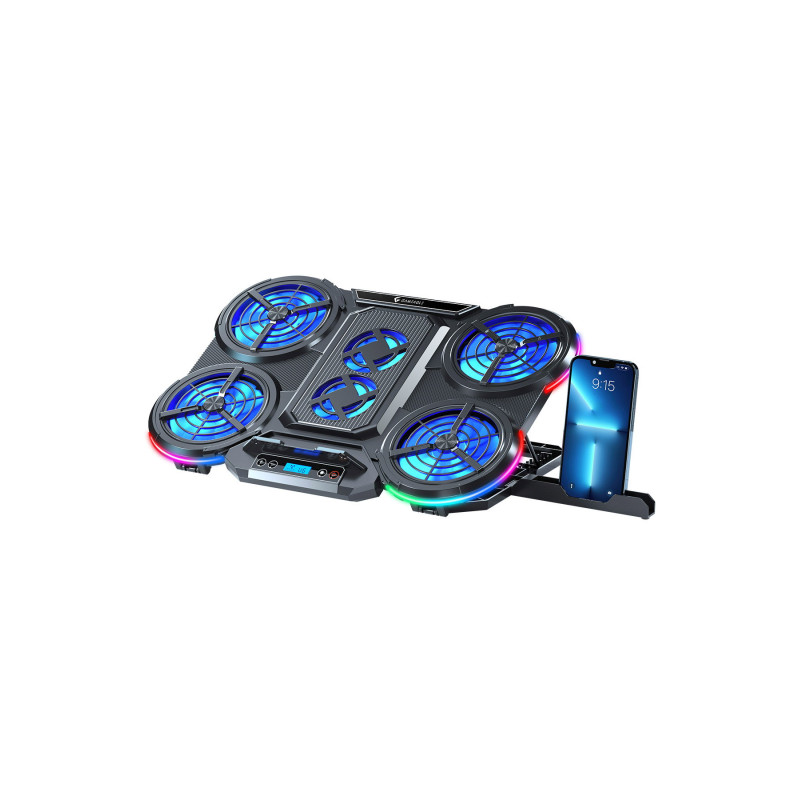 Gameagle Norsca S6 RGB 6 Fanlı 10 RGB Modlu  9-17’’ Notebook Soğutucu Stand Laptop Soğutucu