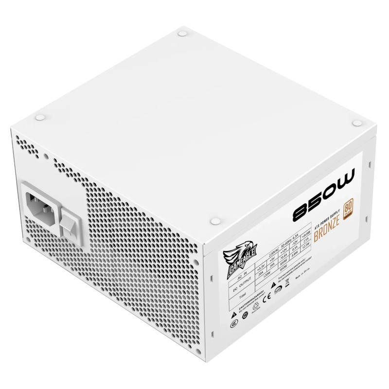 SEO Başlık Gameagle 850W 80 Plus Bronze Beyaz ATX Güç Kaynağı