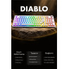 Gameagle Neon X + Auralis Beyaz + Diablo Beyaz 3'lü Bundle Oyuncu Seti