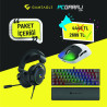 Gameagle Neon X + Auralis Siyah + Helios Siyah 3'lü Bundle Oyuncu Seti