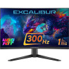 CASPER Excalibur M.E27FVC-E 27' 1 ms 300 Hz Full HD Fast VA Curved Oyuncu Monitörü Siyah -2.El