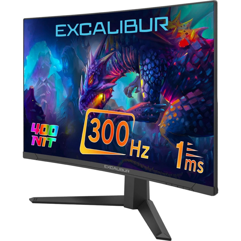 CASPER Excalibur M.E27FVC-E 27' 1 ms 300 Hz Full HD Fast VA Curved Oyuncu Monitörü Siyah -2.El